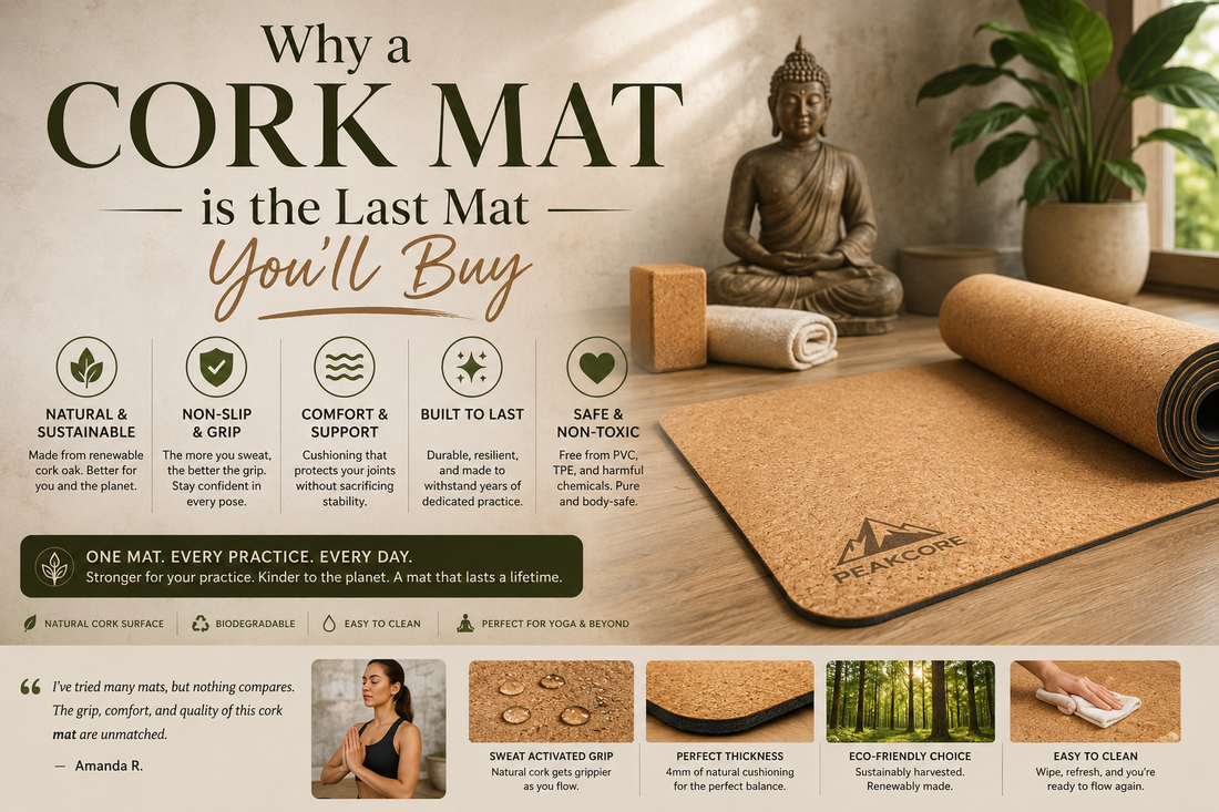 Why a Cork Yoga Mat is the Last Mat You'll Ever Buy