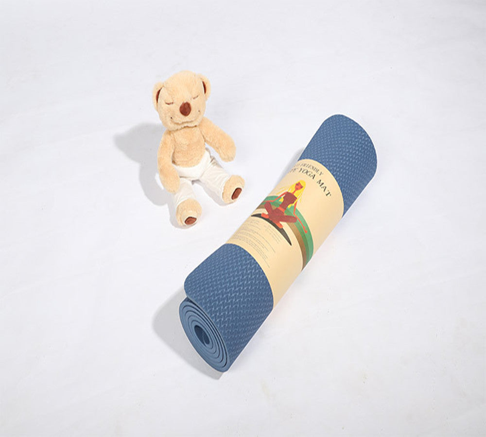 Beginner Yoga Mat – Non‑Slip Comfort & Support (72 × 24 in / 183 × 61 cm)