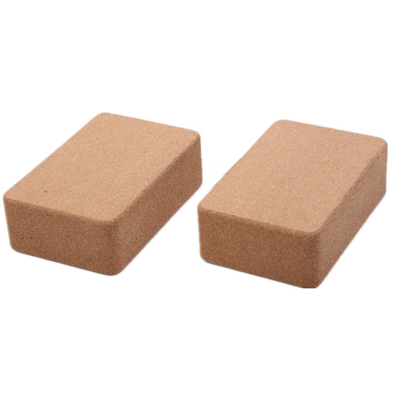 High‑Density Cork Yoga Brick – Support & Stability
