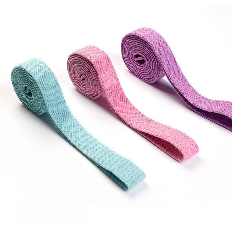 Yoga Stretch Band Sets – Complete 3-Band Fitness &amp; Flexibility Kit (2 m / 78.7 in)