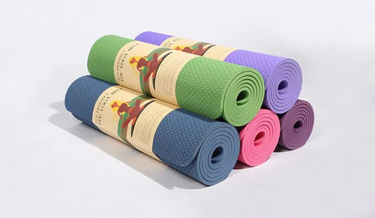 Beginner Yoga Mat, Non‑Slip Comfort & Support (72 × 24 in / 183 × 61 cm)