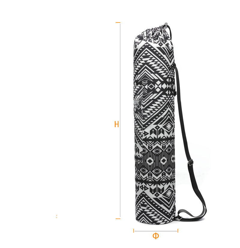 Yoga mat bag canvas, Fits Up to 6 mm Mats, Shoulder Carry