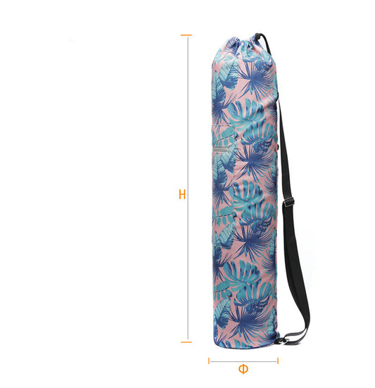 Yoga mat bag canvas, Fits Up to 6 mm Mats, Shoulder Carry