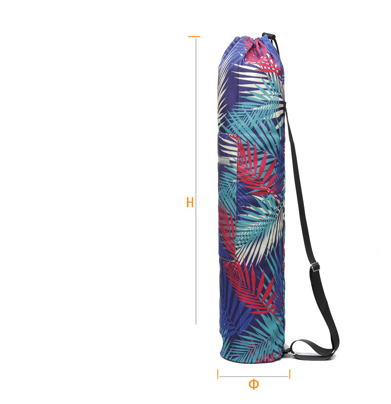 Yoga mat bag canvas, Fits Up to 6 mm Mats, Shoulder Carry