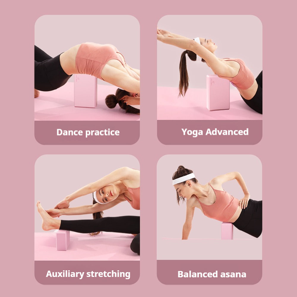 Foam Yoga Bricks, Training, Stretching & Fitness Support